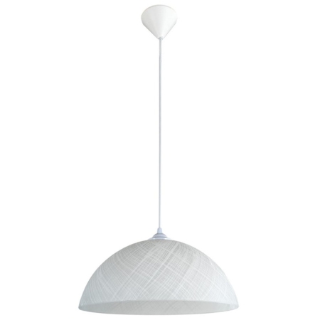 Φωτιστικό μονόφωτο γυάλινο λευκό 29x15εκ Arlight 0083462