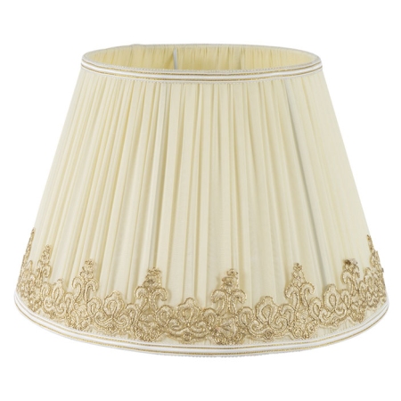 Καπέλο φωτιστικού υφασμάτινο εκρού-χρυσό 36x29εκ SPC41EK Arlight 0284112