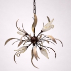 Φωτιστικό οροφής 4φωτο μεταλλικό καφέ 55x105εκ Sinialo 917.281.231