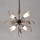 Φωτιστικό οροφής 4φωτο μεταλλικό καφέ 55x105εκ Sinialo 917.281.231