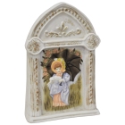 Παιδικό πορτατίφ κεραμικό Κορίτσι αντικέ λευκό 11.5x7x17.5εκ Pol 603143-2