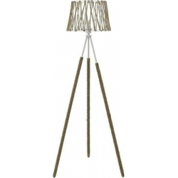 Λάμπα δαπέδου μεταλλική με σχοινί λευκό/μπεζ 152εκ Click 6-15-584-0012