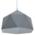 Φωτιστικό μονόφωτο μεταλλικό γκρι 38x23εκ Click 6-10-151-0004