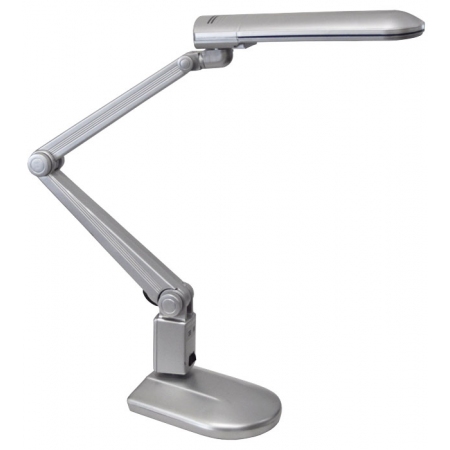 Φωτιστικό γραφείου πλαστικό ασημί 13x55x53εκ Waltrend lighting HD2017