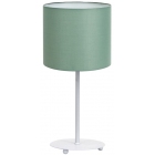 Πορτατίφ μεταλλικό-υφασμάτινο λευκό-πράσινο 39.5εκ VK 61171-234648