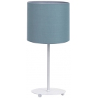 Πορτατίφ μεταλλικό-υφασμάτινο λευκό-μπλε 39.5εκ VK 61171-236648