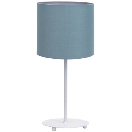 Πορτατίφ μεταλλικό-υφασμάτινο λευκό-μπλε 39.5εκ VK 61171-236648