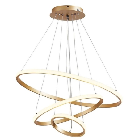 Φωτιστικό Led χρυσό 60x60εκ Powertech HLL-0078