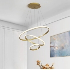 Φωτιστικό Led χρυσό 60x60εκ Powertech HLL-0078