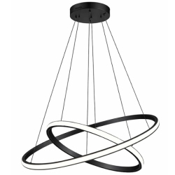 Φωτιστικό Led μαύρο 80x120εκ Powertech PT-1529