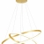 Φωτιστικό Led χρυσό 60x120εκ Powertech PT-1528
