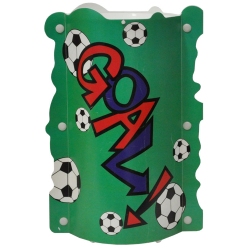 Παιδικό πορτατίφ πλαστικό Goal πράσινο 19x11x28εκ Pol 26-52-PBGL