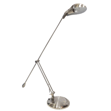 Φωτιστικό γραφείου μεταλλικό ασημί 47x19.5x75εκ Sinialo 26-74-CX80901T