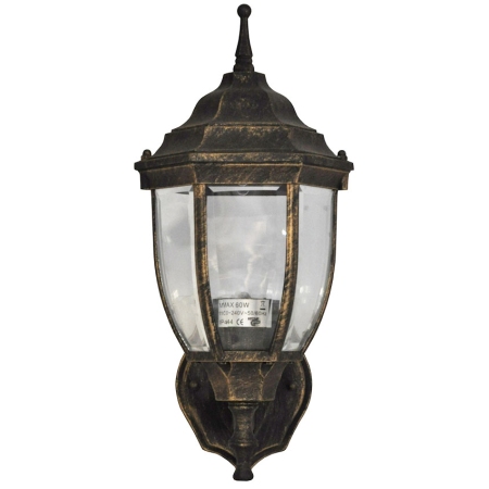 Φανάρι τοίχου αλουμινίου οξυντέ 17x21x38εκ Sinialo 26-50-TVZT607O