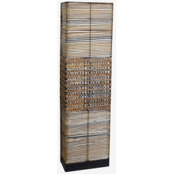 Λάμπα δαπέδου natural 32.5x17.5x119εκ Sinialo 37-85-210E8L