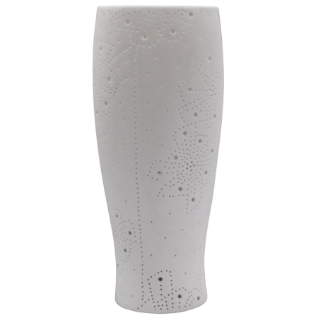 Λάμπα επιτραπέζια κεραμική λευκή 14x32εκ Sinialo 37-61-D9111BM