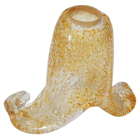 Γυαλί φωτιστικού ανταλλακτικό G9 μελί 10.5x6x9εκ Sinialo 2900462