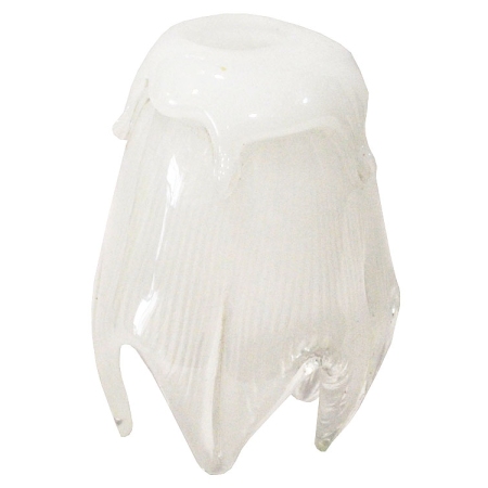 Γυαλί φωτιστικού ανταλλακτικό Ε14 λευκό 9x9x12εκ Sinialo 2900472