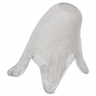 Γυαλί φωτιστικού ανταλλακτικό G9 λευκό 10.5x10x10εκ Sinialo 2900481