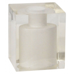 Γυαλί φωτιστικού ανταλλακτικό G9 διάφανο 6x6x7εκ Sinialo 2900483