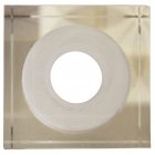 Γυαλί φωτιστικού ανταλλακτικό G9 διάφανο 6x6x7εκ Sinialo 2900483