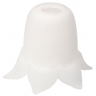 Γυαλί φωτιστικού ανταλλακτικό Ε14 λευκό 14.5x13.5x11εκ Sinialo 2900491