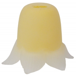 Γυαλί φωτιστικού ανταλλακτικό Ε14 μπεζ 14x14x11εκ Sinialo 2900492