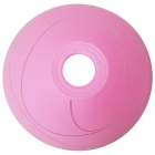 Γυαλί πορτατίφ ανταλλακτικό Ε14 ροζ 18x10εκ Sinialo 2900493