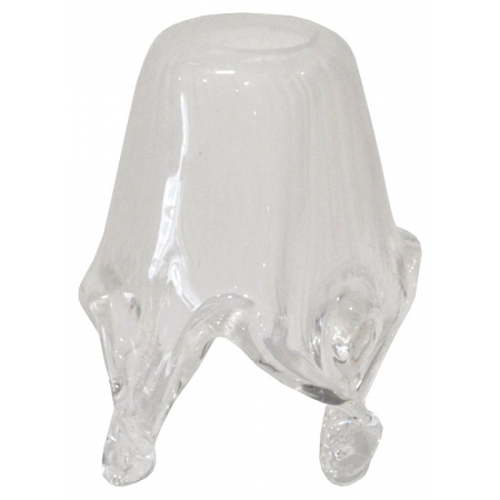 Γυαλί φωτιστικού ανταλλακτικό Ε14 λευκό 9.5x7x11εκ Sinialo 2900522