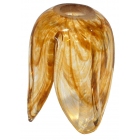 Γυαλί φωτιστικού ανταλλακτικό G9 μελί 6x6x8.5εκ Sinialo 2900527