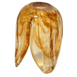 Γυαλί φωτιστικού ανταλλακτικό G9 μελί 6x6x8.5εκ Sinialo 2900527