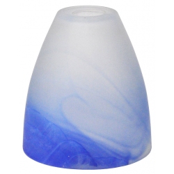 Γυαλί φωτιστικού ανταλλακτικό Ε14 μπλε 12x13εκ Sinialo 2900533