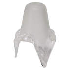 Γυαλί φωτιστικού ανταλλακτικό Ε14 λευκό 11x12x15εκ Sinialo 2900537