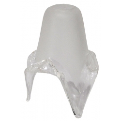 Γυαλί φωτιστικού ανταλλακτικό Ε14 λευκό 11x12x15εκ Sinialo 2900537