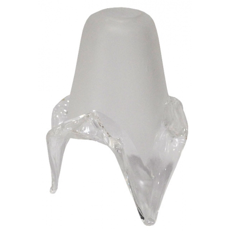 Γυαλί φωτιστικού ανταλλακτικό Ε14 λευκό 11x12x15εκ Sinialo 2900537