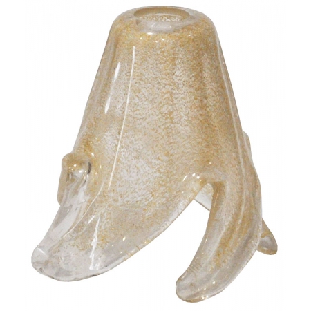 Γυαλί φωτιστικού ανταλλακτικό G9 μελί 9.5x9.5x10.5εκ Sinialo 2900544