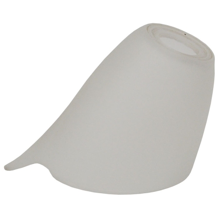 Γυαλί φωτιστικού ανταλλακτικό Ε14 λευκό 15x10x11εκ Sinialo 2900559