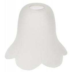 Γυαλί φωτιστικού ανταλλακτικό Ε14 λευκό 13.5x11εκ Sinialo 2900560