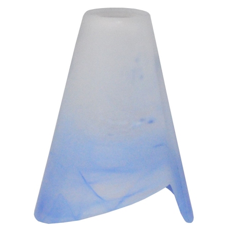 Γυαλί φωτιστικού ανταλλακτικό Ε14 μπλε 12.5x10.5x16.5εκ Sinialo 2900568