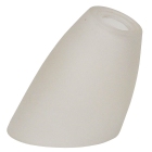 Γυαλί φωτιστικού ανταλλακτικό Ε14 λευκό 12x10x14εκ Sinialo 2900583