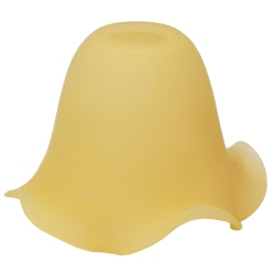 Γυαλί φωτιστικού ανταλλακτικό Ε14 μελί 15x15x11εκ Sinialo 2900585