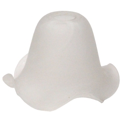 Γυαλί φωτιστικού ανταλλακτικό Ε14 λευκό 15x15x11εκ Sinialo 2900586