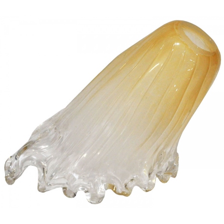 Γυαλί φωτιστικού ανταλλακτικό Ε14 μελί 15x10x12εκ Sinialo 2900590