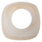 Γυαλί φωτιστικού ανταλλακτικό Ε14 λευκό-μελί 6.5x9εκ Sinialo 2900599