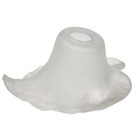 Γυαλί φωτιστικού ανταλλακτικό Ε14 λευκό 18x13x9εκ Sinialo 2900639