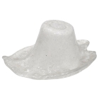 Γυαλί φωτιστικού ανταλλακτικό Ε14 λευκό 18x13.5x9εκ Sinialo 2900640