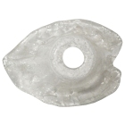 Γυαλί φωτιστικού ανταλλακτικό Ε14 λευκό 18x13.5x9εκ Sinialo 2900640