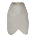 Γυαλί φωτιστικού ανταλλακτικό Ε14 λευκό 6.8x9.5εκ Sinialo 2900641