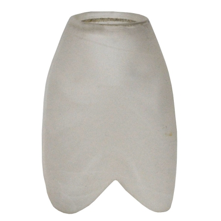 Γυαλί φωτιστικού ανταλλακτικό Ε14 λευκό 6.8x9.5εκ Sinialo 2900641