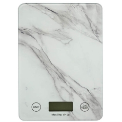 Ζυγαριά κουζίνας ηλεκτρονική Μάρμαρο 5kg Ankor 805655
